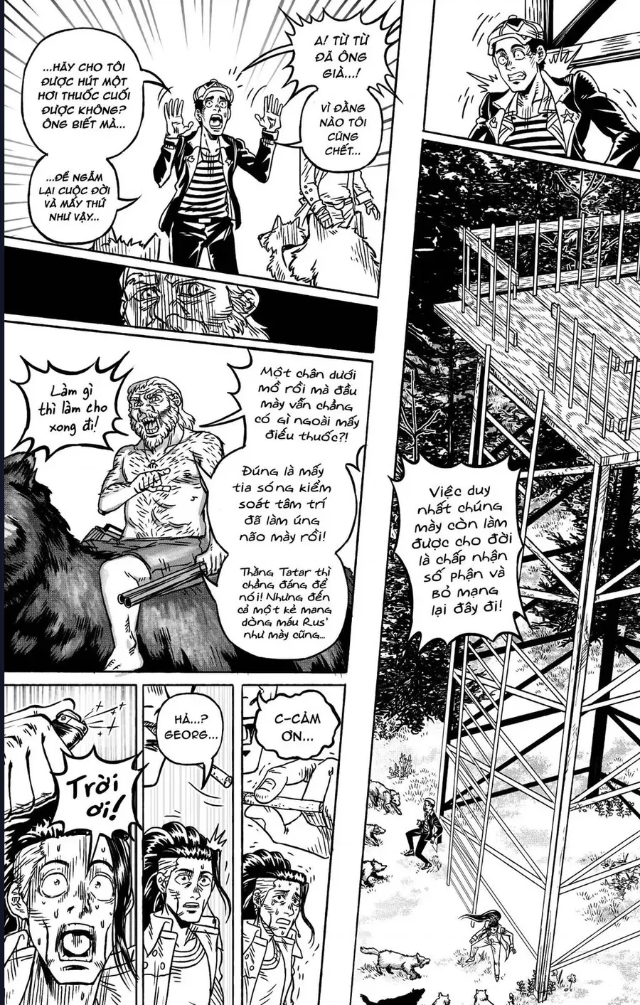 Jojo's Bizarre Adventure: Moscow Calling Chap 17 - Next Chap 16