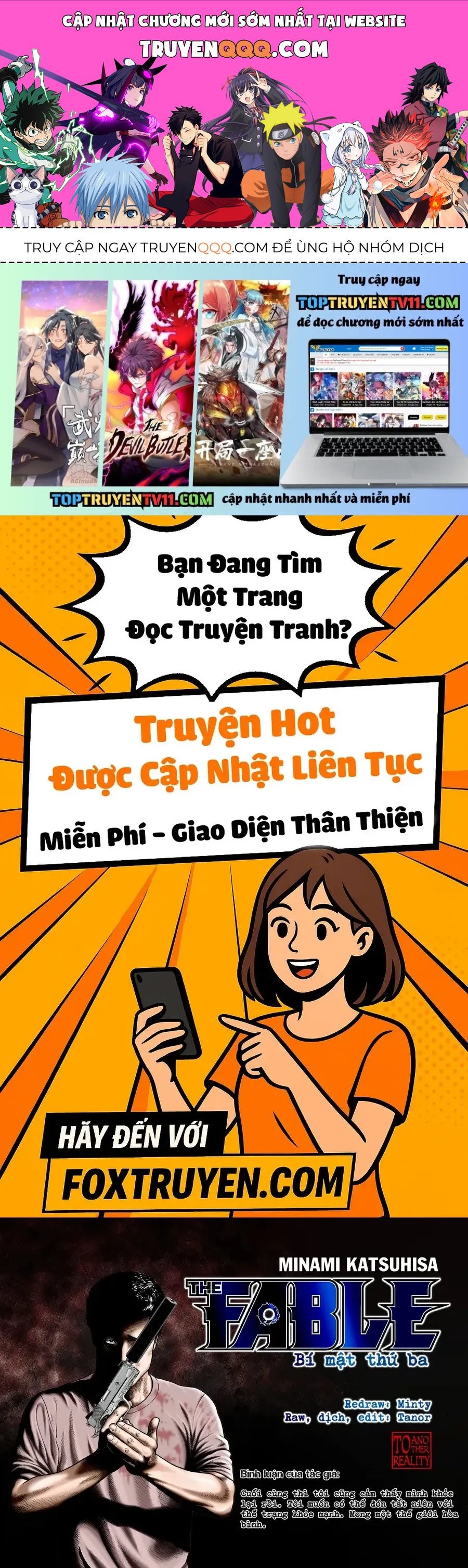 The Fable: Bí Mật Thứ Ba Chapter 29 - TC Truyện