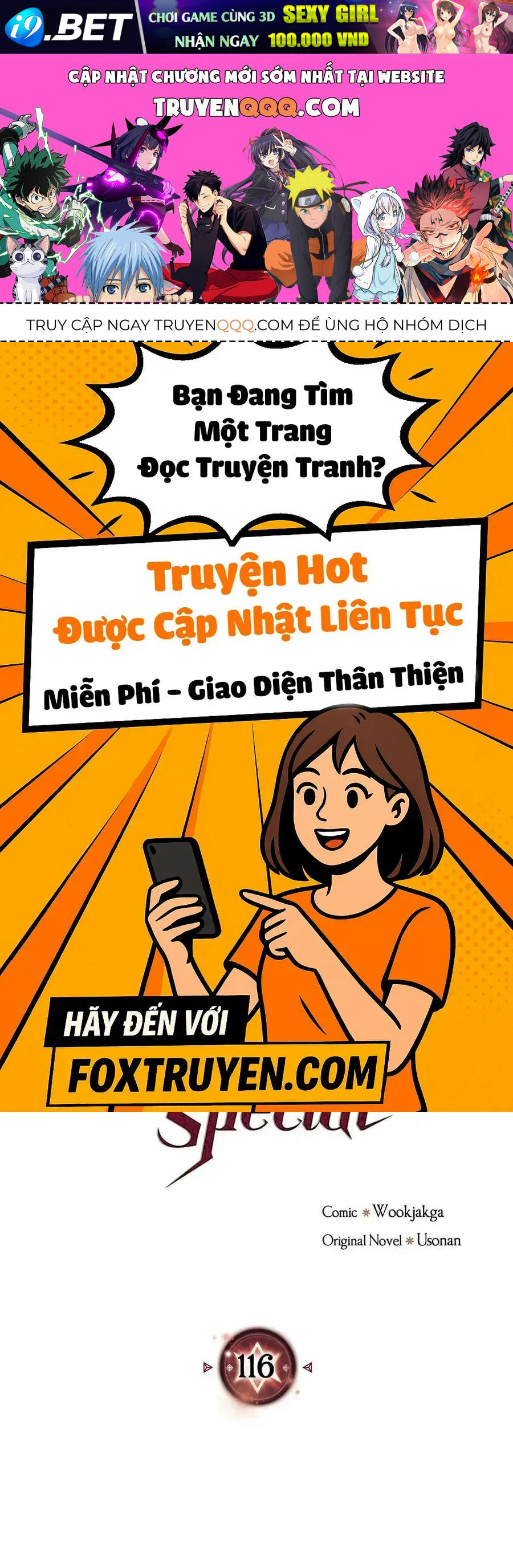 Hấp Thụ Cấp Độ Chap 116 - Next Chap 107