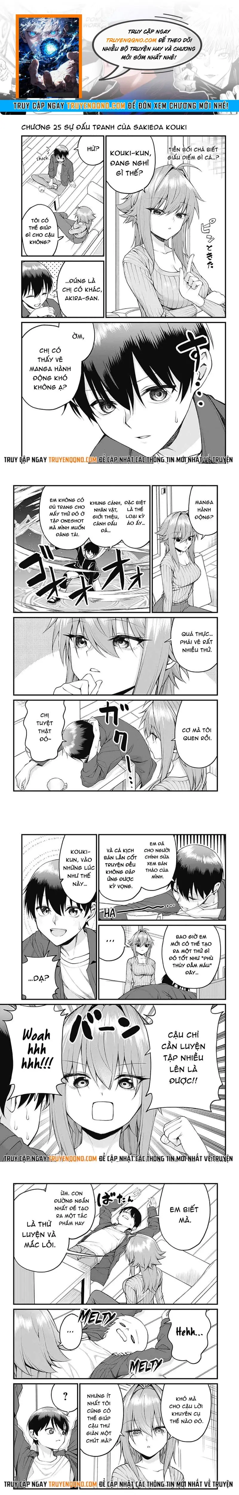 Akanabe-sensei chẳng biết xấu hổ là gì Chapter 25 - TC Truyện