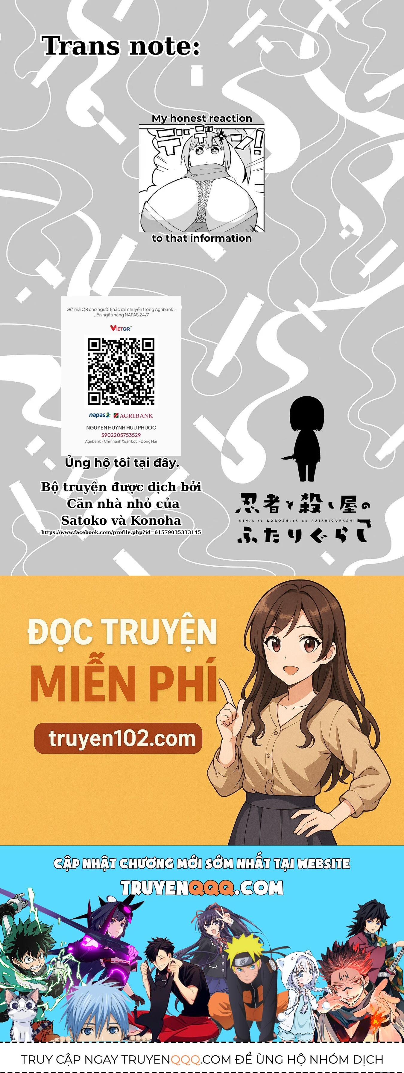 Ninja To Koroshiya No Futarigurashi Chapter 14 - TC Truyện