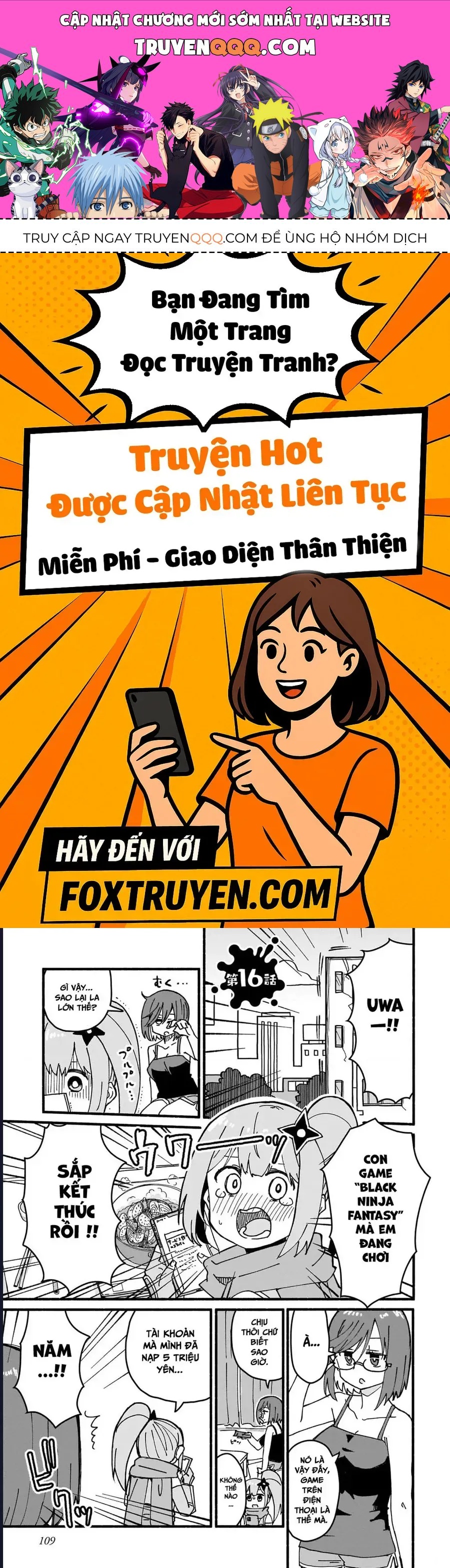 Ninja To Koroshiya No Futarigurashi Chapter 16 - TC Truyện