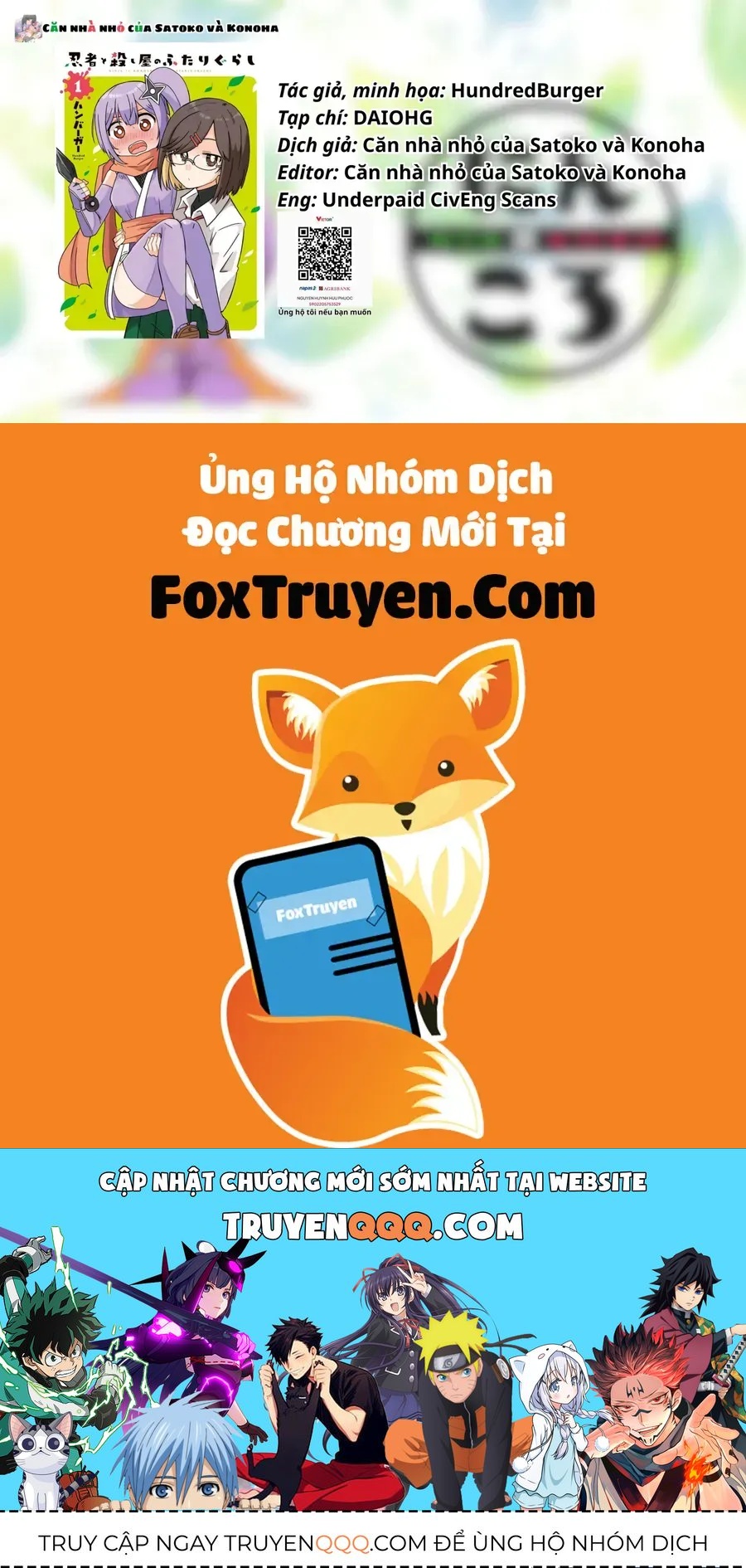 Ninja To Koroshiya No Futarigurashi Chapter 18 - TC Truyện