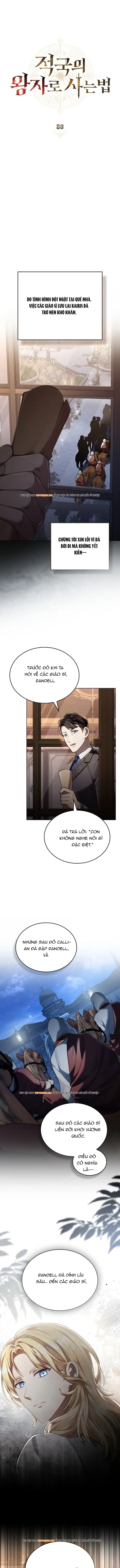 Tái Sinh Thành Hoàng Tử Của Quốc Gia Kẻ Địch Chapter 80 - TC Truyện