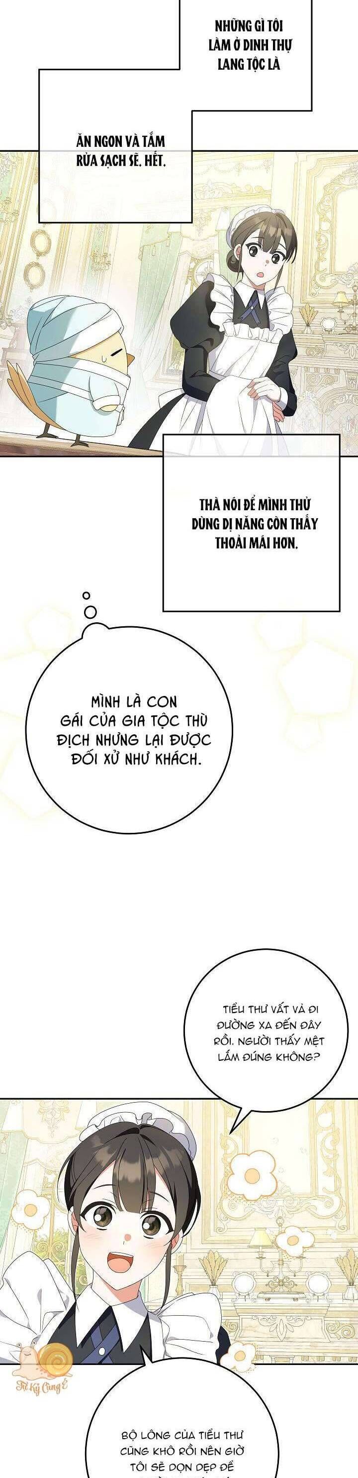 Nàng Chim Được Dinh Thự Sói Yêu Thương Chap 7 - Next Chap 6