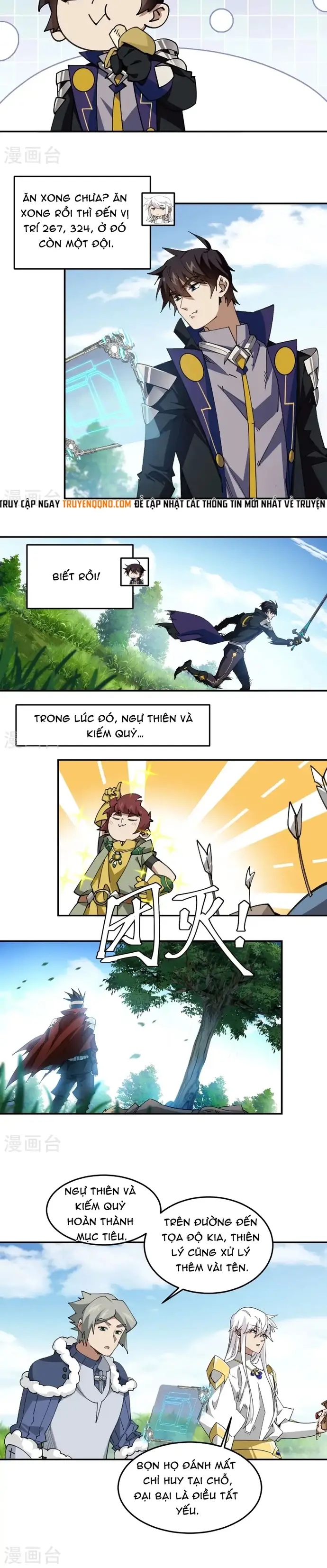 Võng Du Chi Cận Chiến Pháp Sư Chap 486 - Next Chap 485