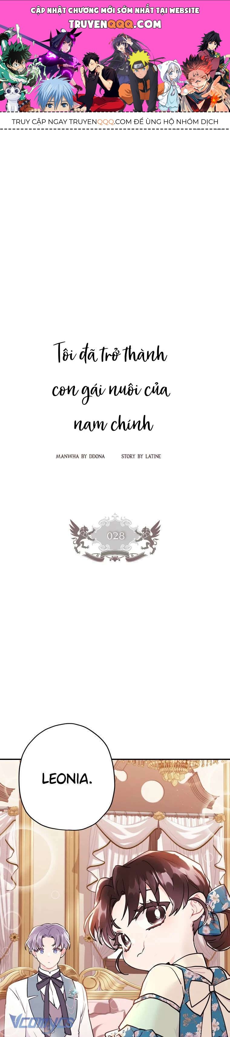 Tôi Đã Trở Thành Con Gái Nuôi Của Nam Chính Chương 28 - Trang 1