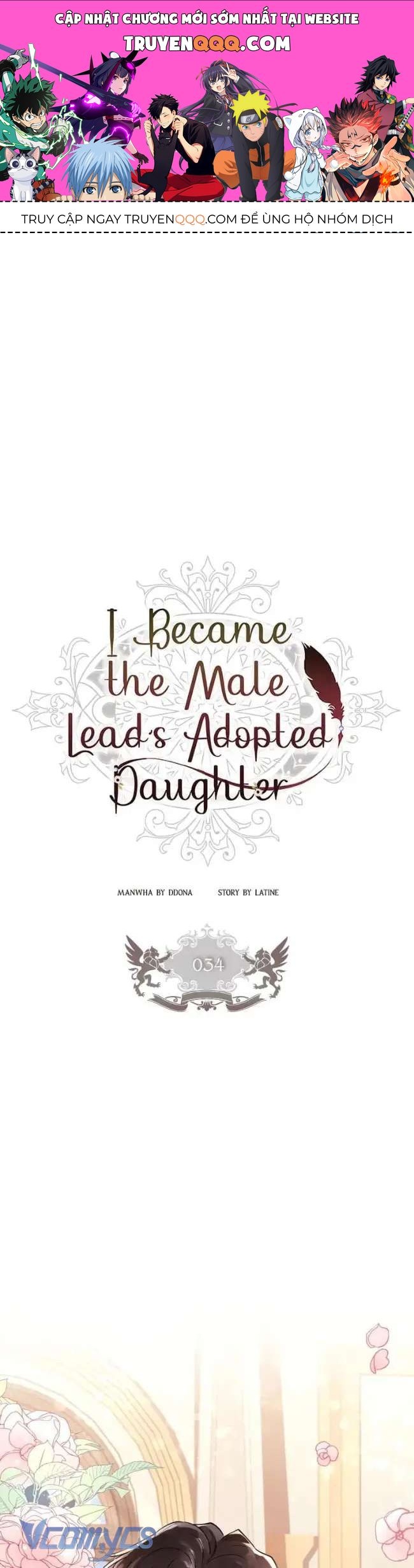 Tôi Đã Trở Thành Con Gái Nuôi Của Nam Chính Chương 34 - Trang 1
