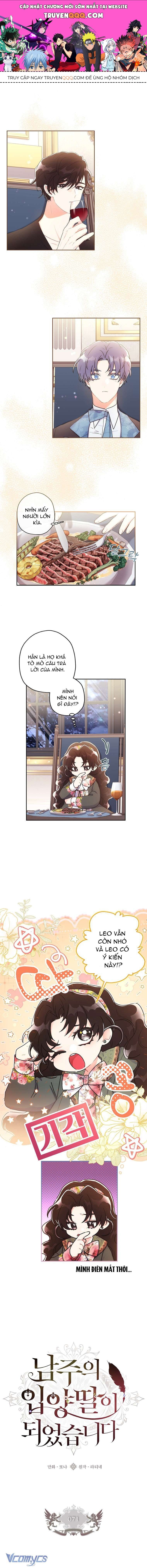 Tôi Đã Trở Thành Con Gái Nuôi Của Nam Chính Chương 71 - Trang 1