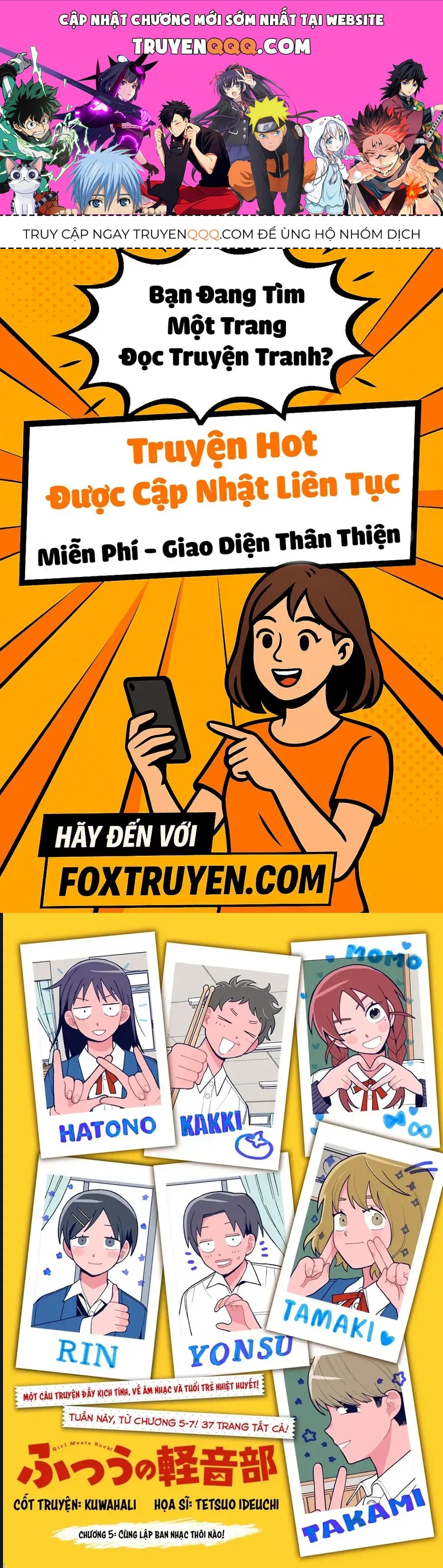 Girl Meets Rock! Chương 5 - Trang 1