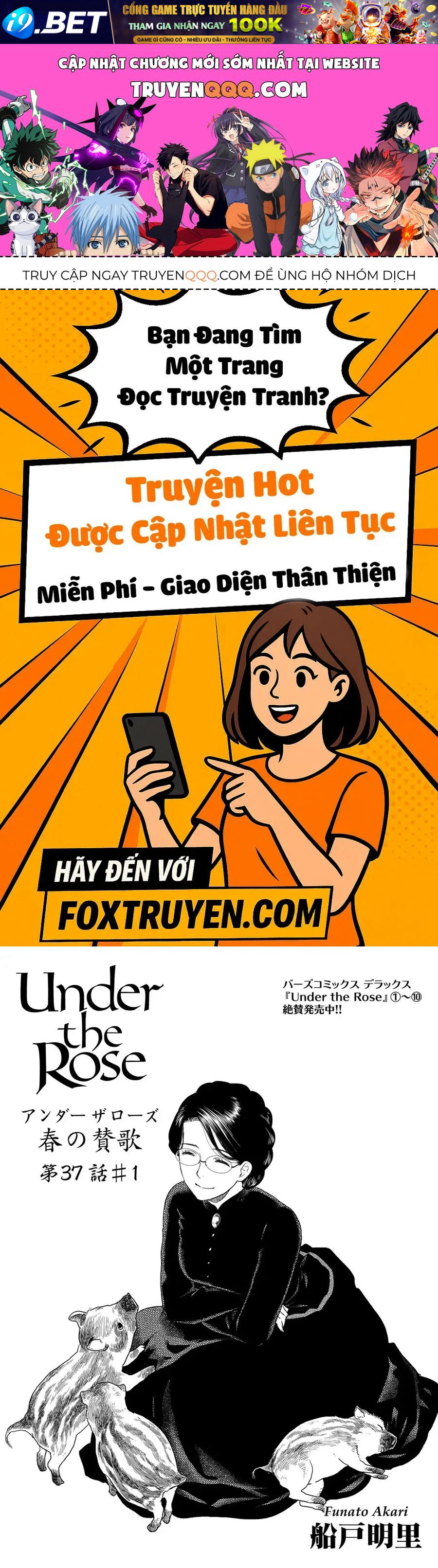 Under The Rose - Phần Truyện Mùa Xuân Chương 37 - Trang 1