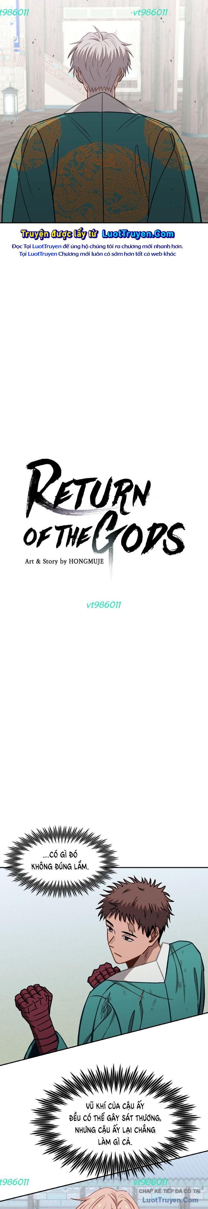Sự Trở Lại Của Các Vị Thần Chương 62 - Trang 2