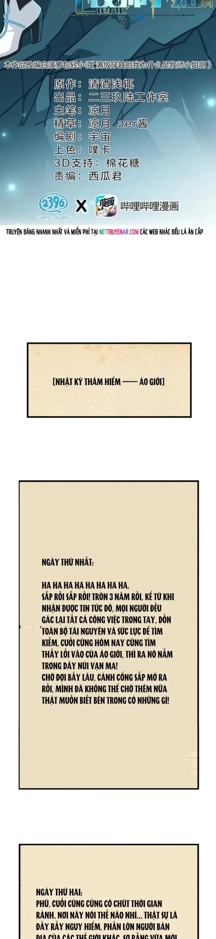 Xuyên Không Mãn Cấp Như Tôi Tại Sao Lại Là Quý Cô Mục Sư Chứ [Chap 60-66]