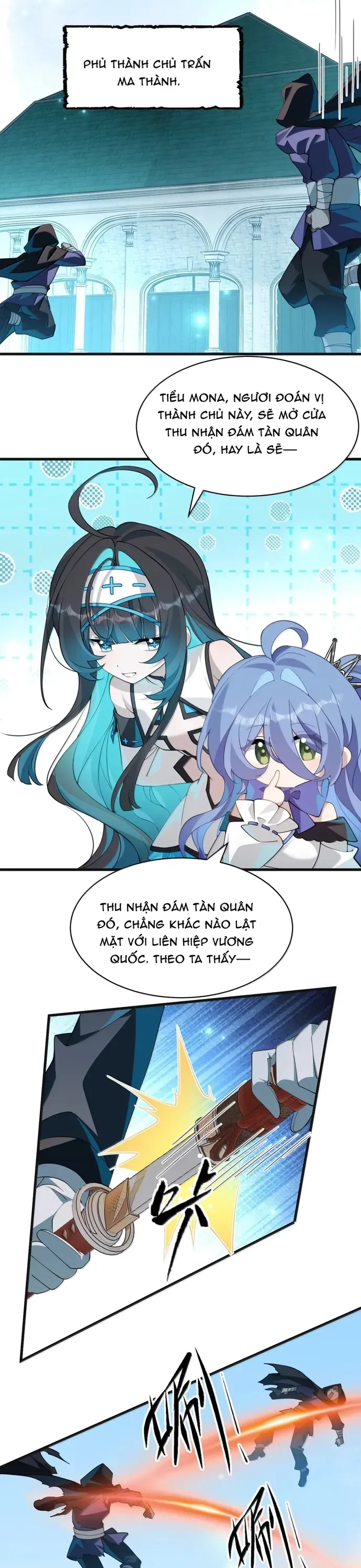 Xuyên Không Mãn Cấp Như Tôi Tại Sao Lại Là Quý Cô Mục Sư Chứ [Chap 60-66]