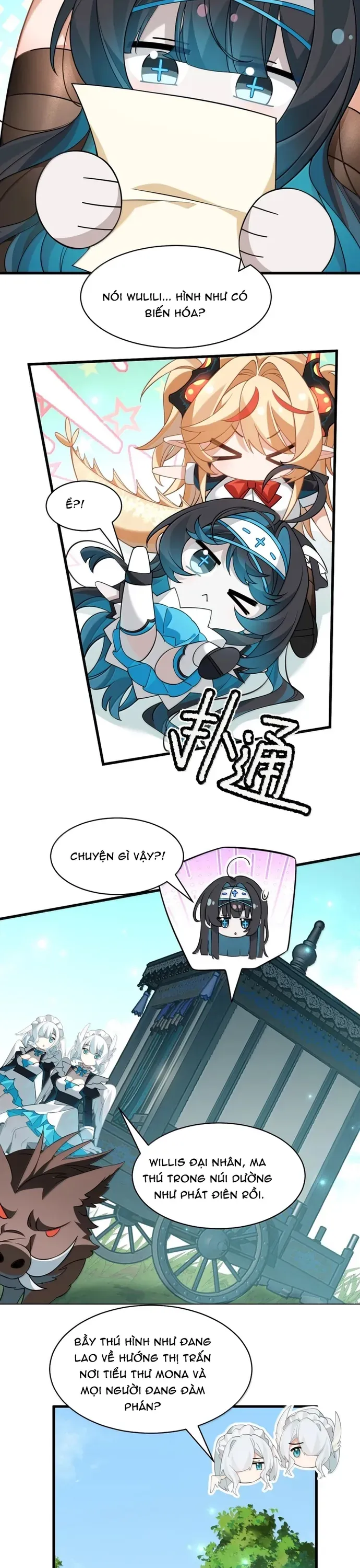 Xuyên Không Mãn Cấp Như Tôi Tại Sao Lại Là Quý Cô Mục Sư Chứ [Chap 60-66]