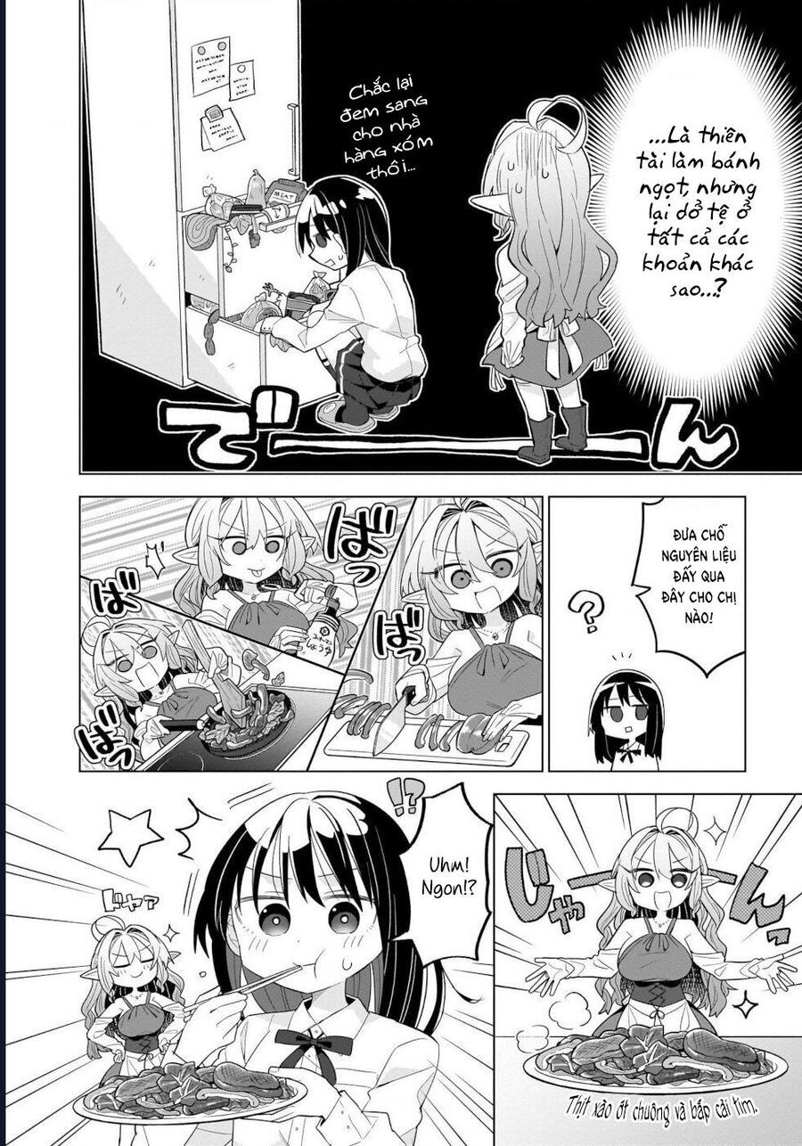Bánh Ngọt, Elf, Và Nữ Sinh Trung Học Chương 3 - Trang 18