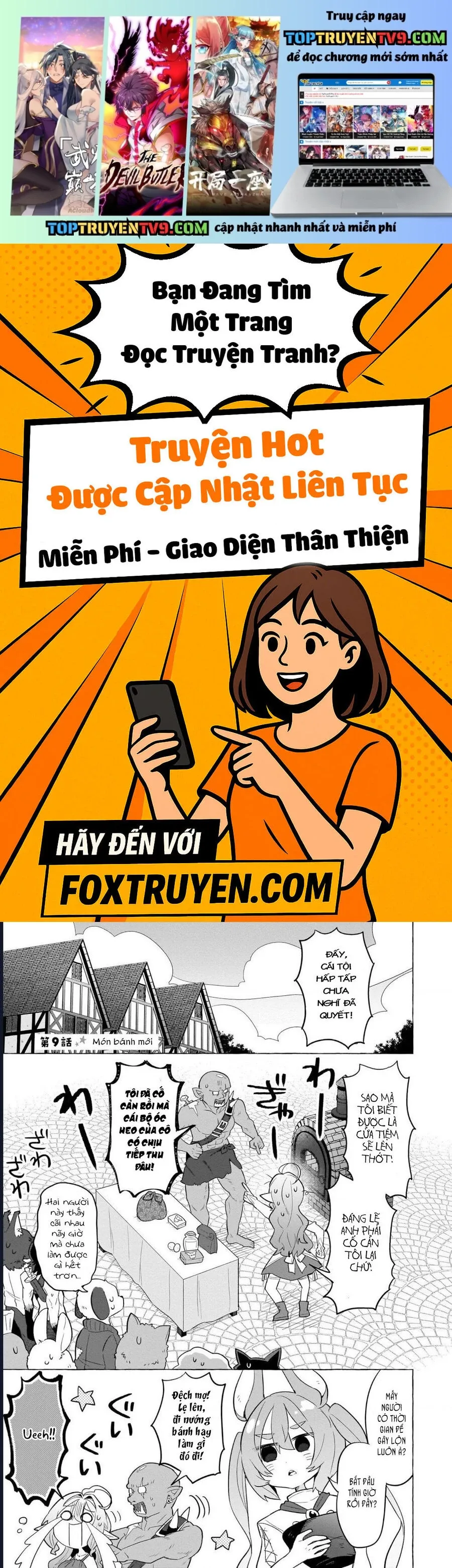 Bánh Ngọt, Elf, Và Nữ Sinh Trung Học Chương 9 - Trang 2