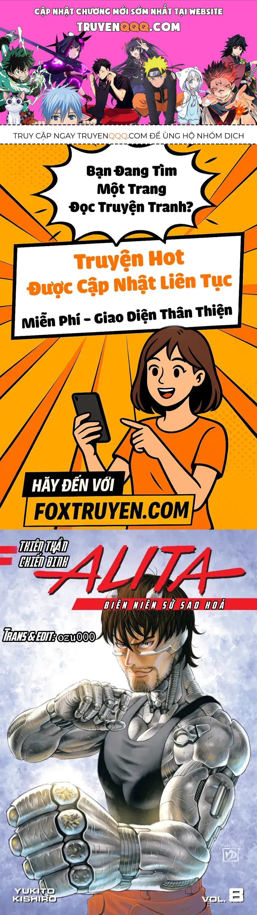 Thiên Thần Chiến Binh Alita: Biên Niên Sử Sao Hoả Chương 40.1 - Trang 1