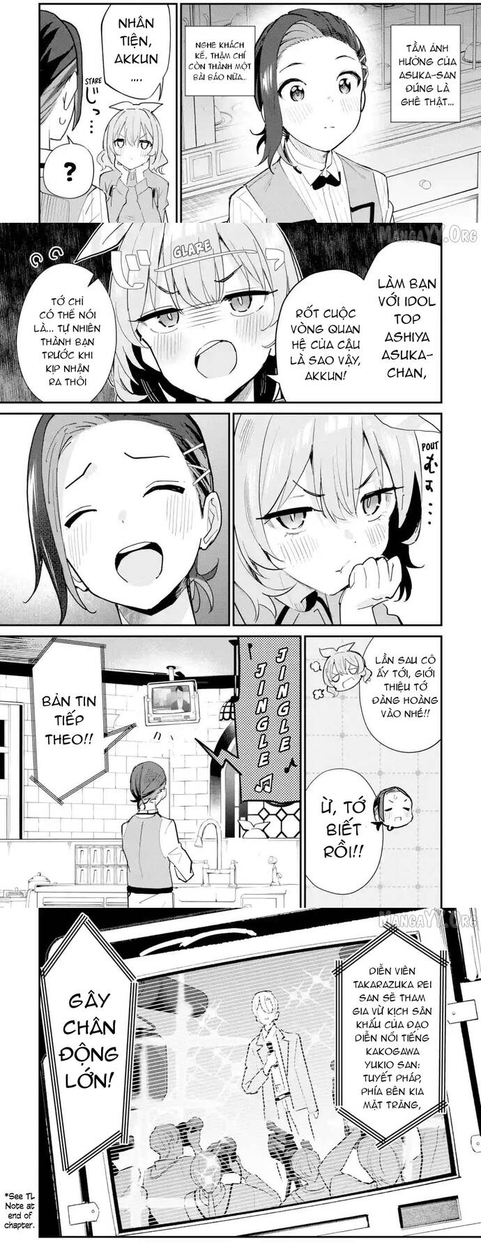 Urakata De Support Shiteta Geinou Ikka Wo Tsuihousareta Boku Wa Futsuu No Seishun Wo Ouka Shitai [Chap 17]