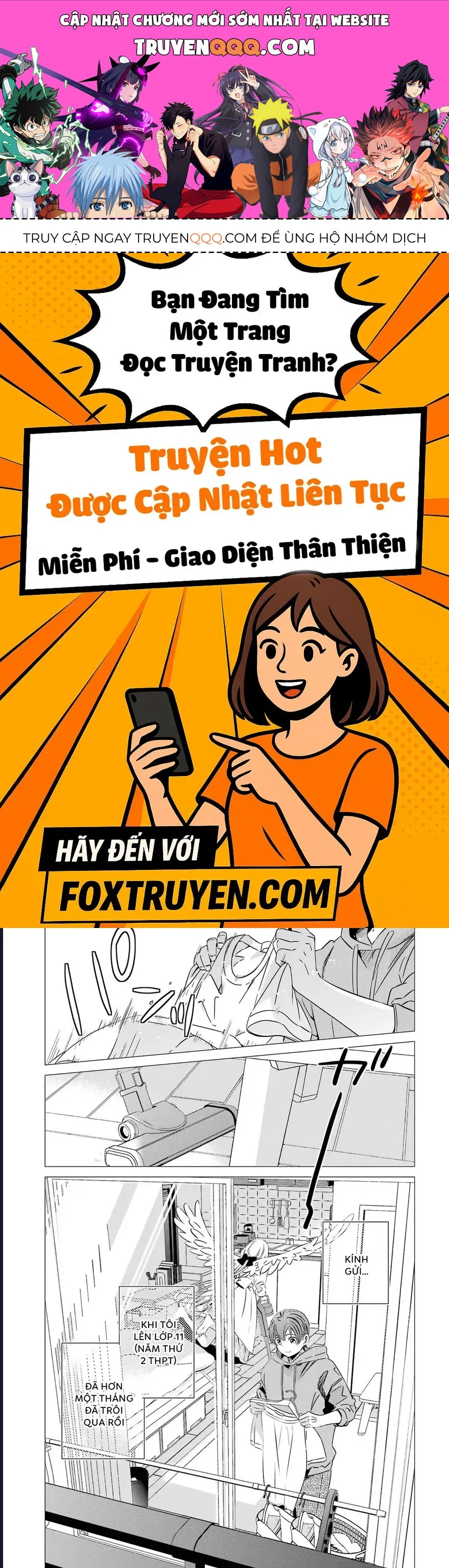 Một Căn Phòng, Đầy Ánh Sáng, Có Thiên Thần Chương 31 - Trang 1