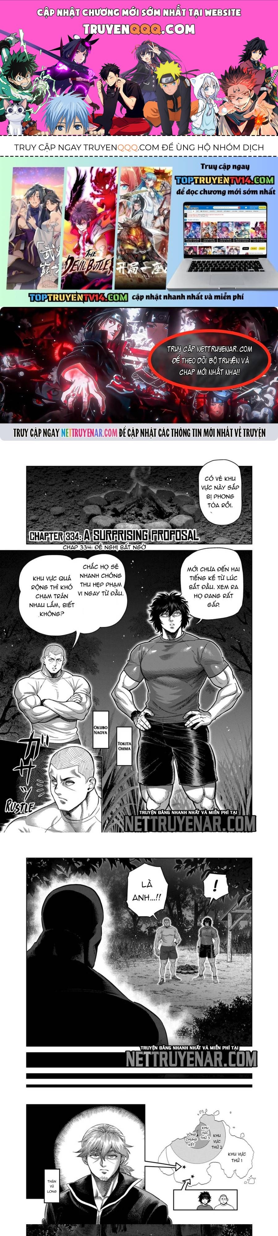 Kengan Ashura Phần 2 Chương 334 - Trang 1
