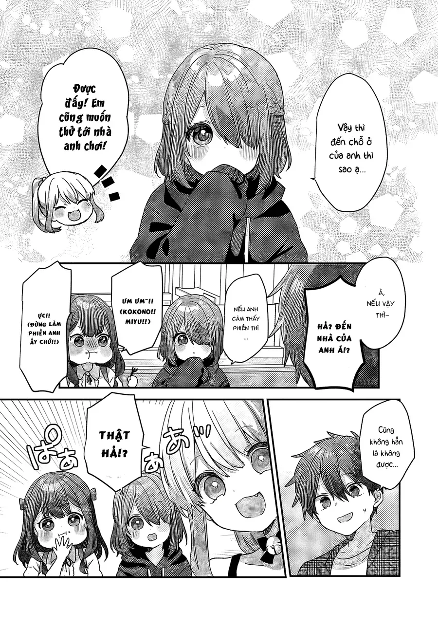 Daigaku Nyuugakuji Kara Uwasa Sareteita Bishoujo San Shimai, Ikiwakareteita Gimai Datta. Chap 2 - Next Chap 1