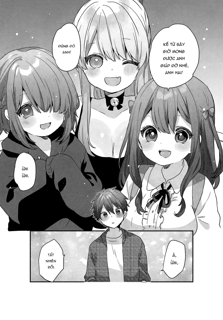 Daigaku Nyuugakuji Kara Uwasa Sareteita Bishoujo San Shimai, Ikiwakareteita Gimai Datta. Chap 2 - Next Chap 1