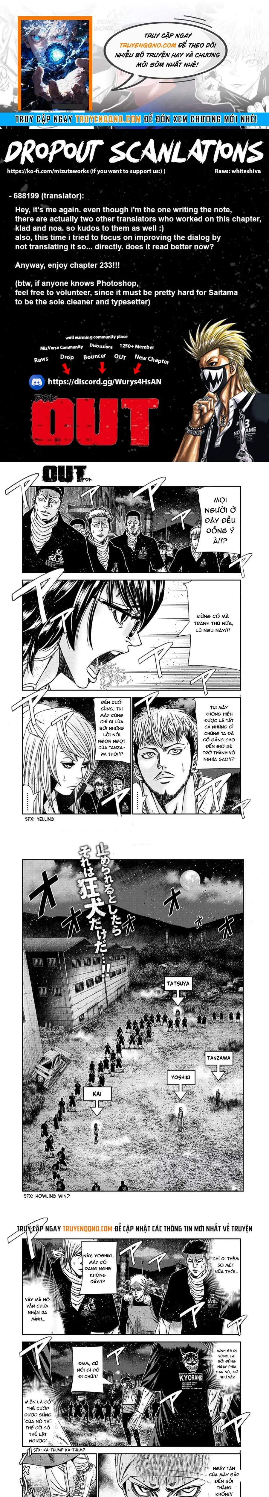 Out (Makoto Mizuta)			 233