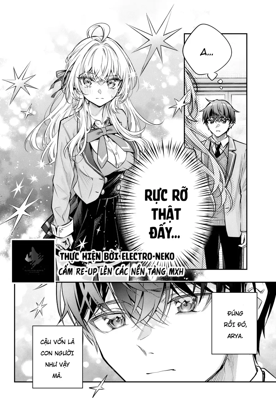 Arya bàn bên thỉnh thoảng lại trêu ghẹo tôi bằng tiếng Nga Chap 71 - Next Chap 72