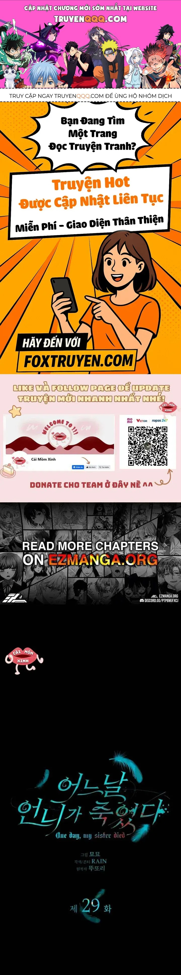 Vào Ngày Mà Chị Gái Tôi Qua Đời Chương 29 - Trang 1