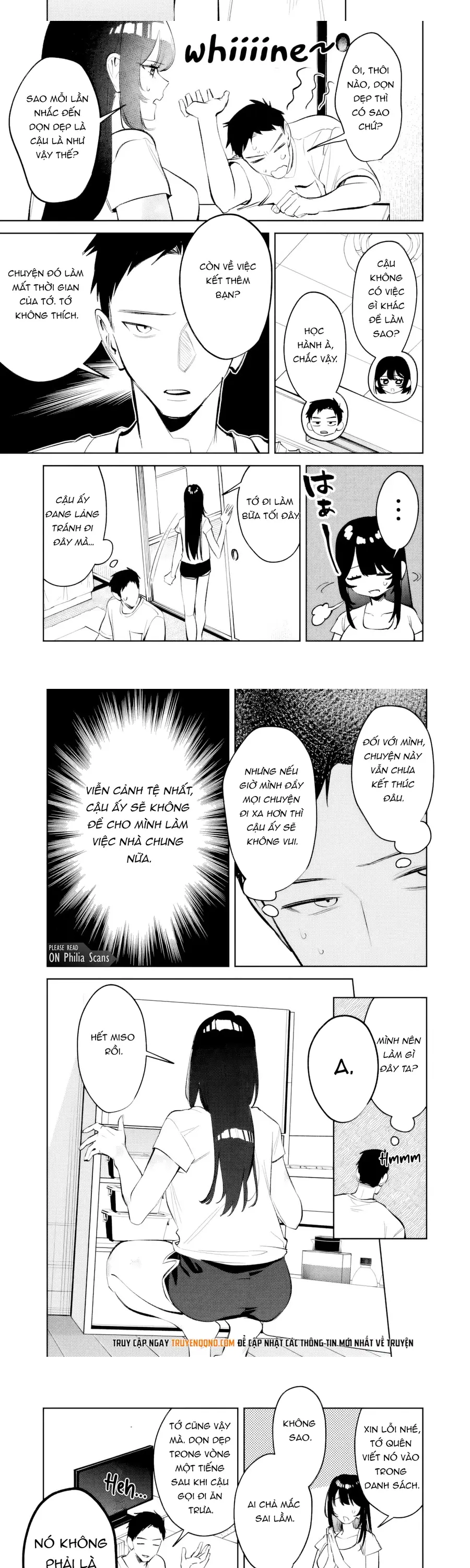 Cuộc Sống Chung Với Nữ Hoàng Từng Kiêu Ngạo Hồi Cấp Ba, Không Ngờ Lại Khá Dễ Chịu. Chap 25 - Next Chap 24