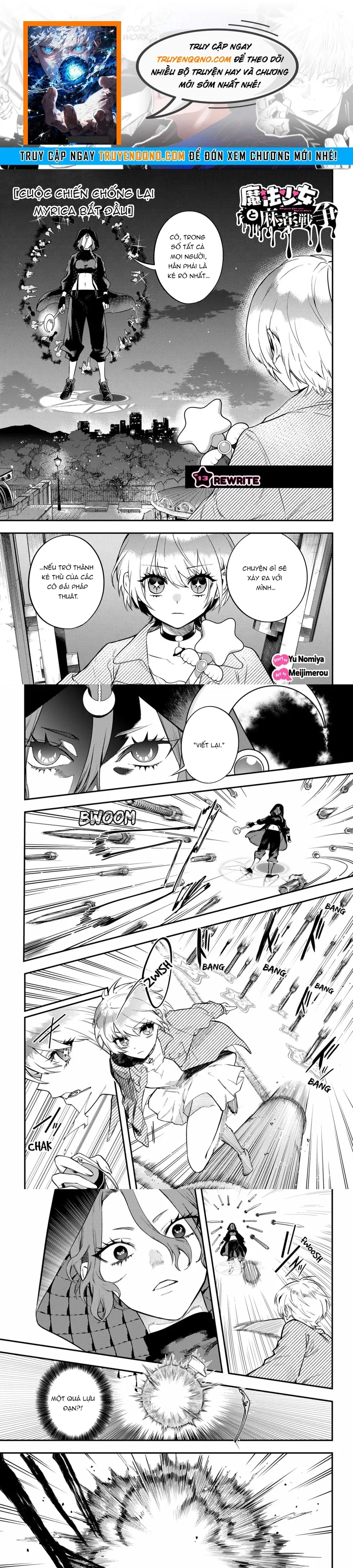 Thiếu Nữ Ma Pháp Và Cuộc Chiến Chất Cấm Chương 13 - Trang 1