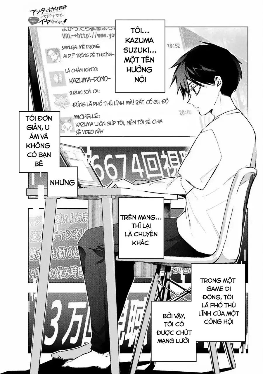 Anta To Osananajimi Tte Dake Demo Iya Nanoni!: Zekkou Kara Hajimaru S-Kyuu Bishoujo To No Gakuen Nariagari Seikatsu Chap 3 - Next Chap 2