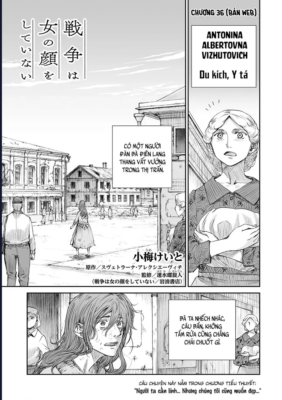 Chiến tranh không có một khuôn mặt phụ nữ Chap 36 - Next Chap 37