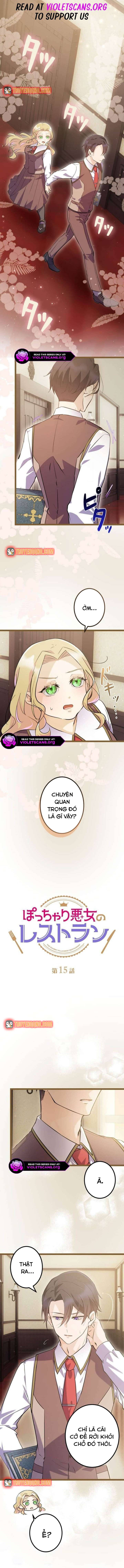 Nhà Hàng Của Nữ Phản Diện Mũm Mĩm Chương 15 - Trang 1