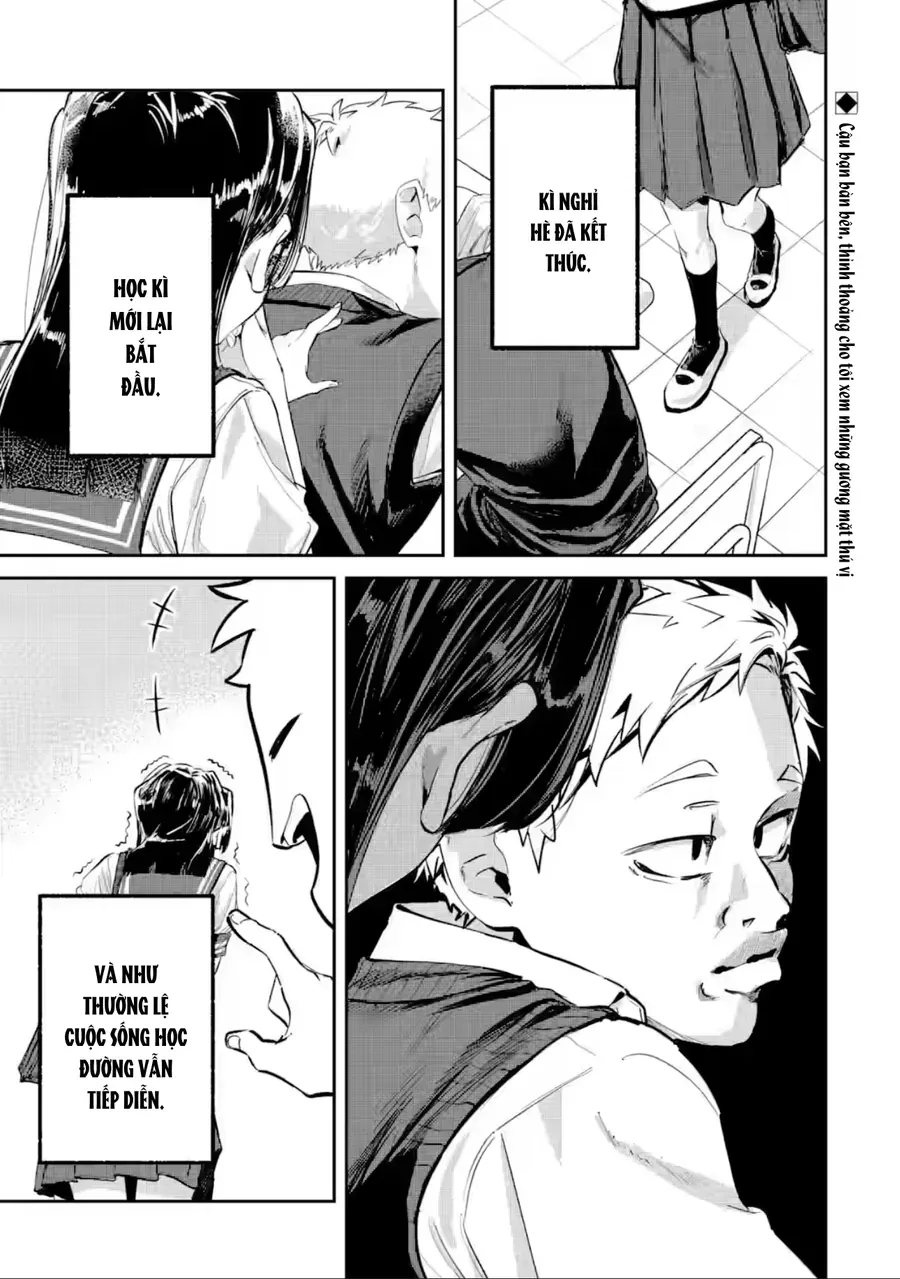 Cô Bạn Wakao-San Bàn Bên Có Vẻ Nhìn Thấy Gương Mặt Của Tôi Nhưng Tôi Thì Không Chap 22 - Next Chap 23