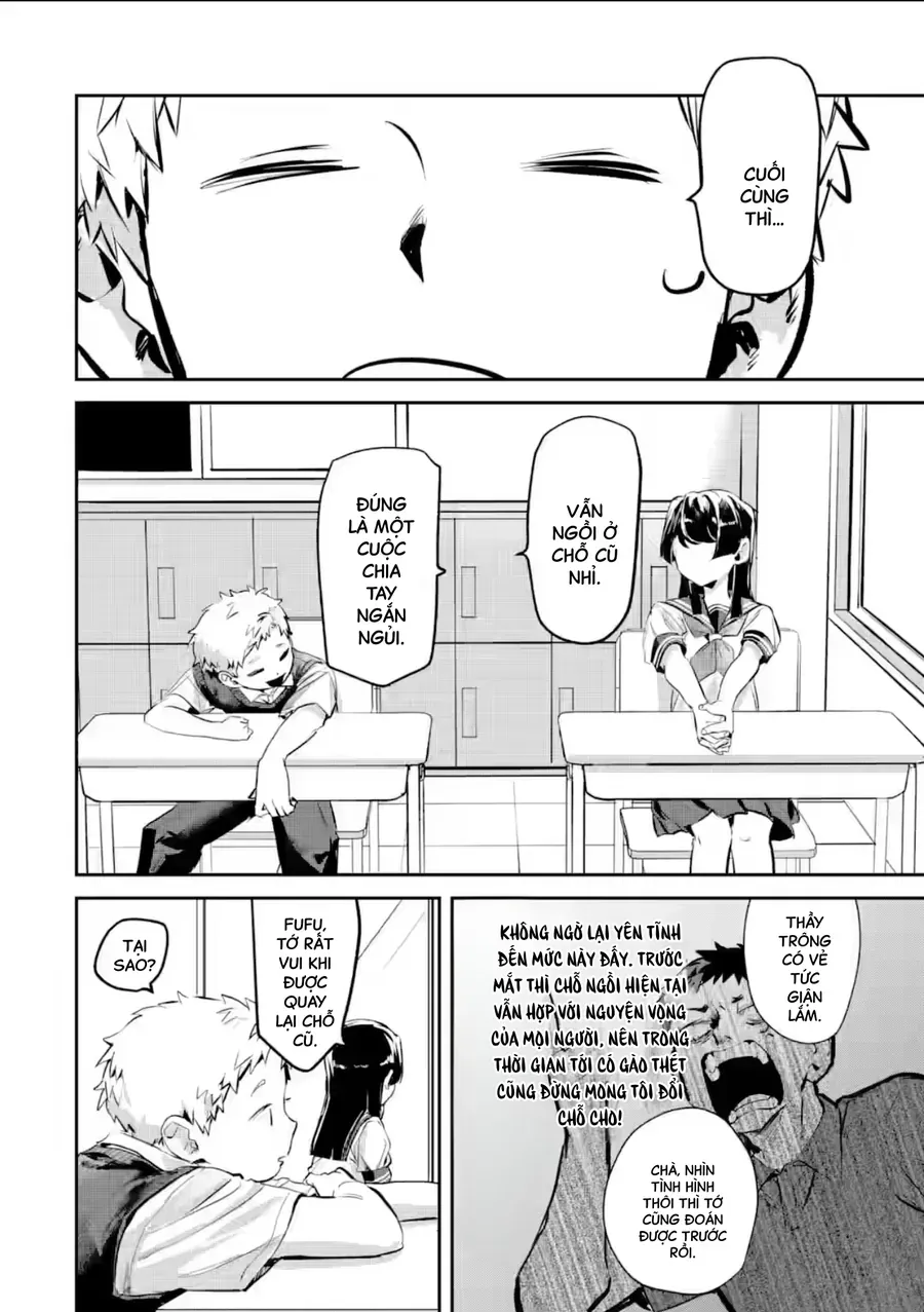 Cô Bạn Wakao-San Bàn Bên Có Vẻ Nhìn Thấy Gương Mặt Của Tôi Nhưng Tôi Thì Không Chap 22 - Next Chap 23