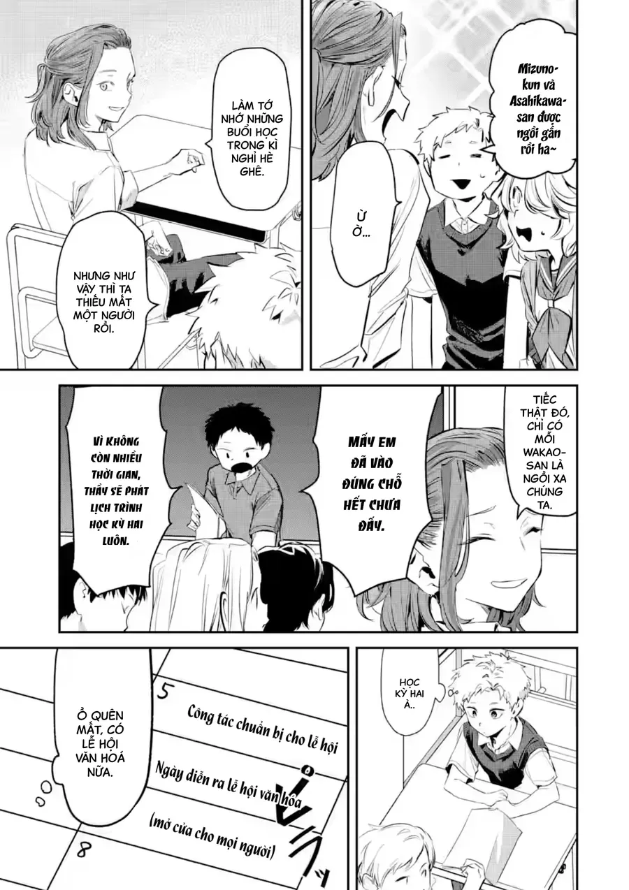 Cô Bạn Wakao-San Bàn Bên Có Vẻ Nhìn Thấy Gương Mặt Của Tôi Nhưng Tôi Thì Không Chap 22 - Next Chap 23