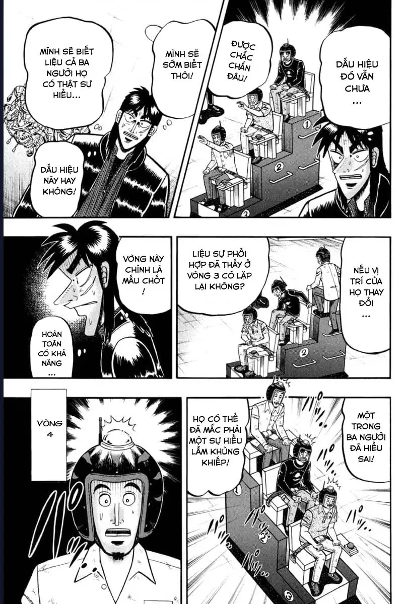 Tobaku Datenroku Kaiji: Kazuya-Hen Chương 23 - Trang 11