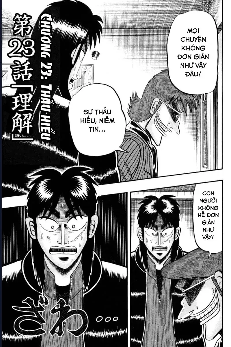 Tobaku Datenroku Kaiji: Kazuya-Hen Chương 23 - Trang 3