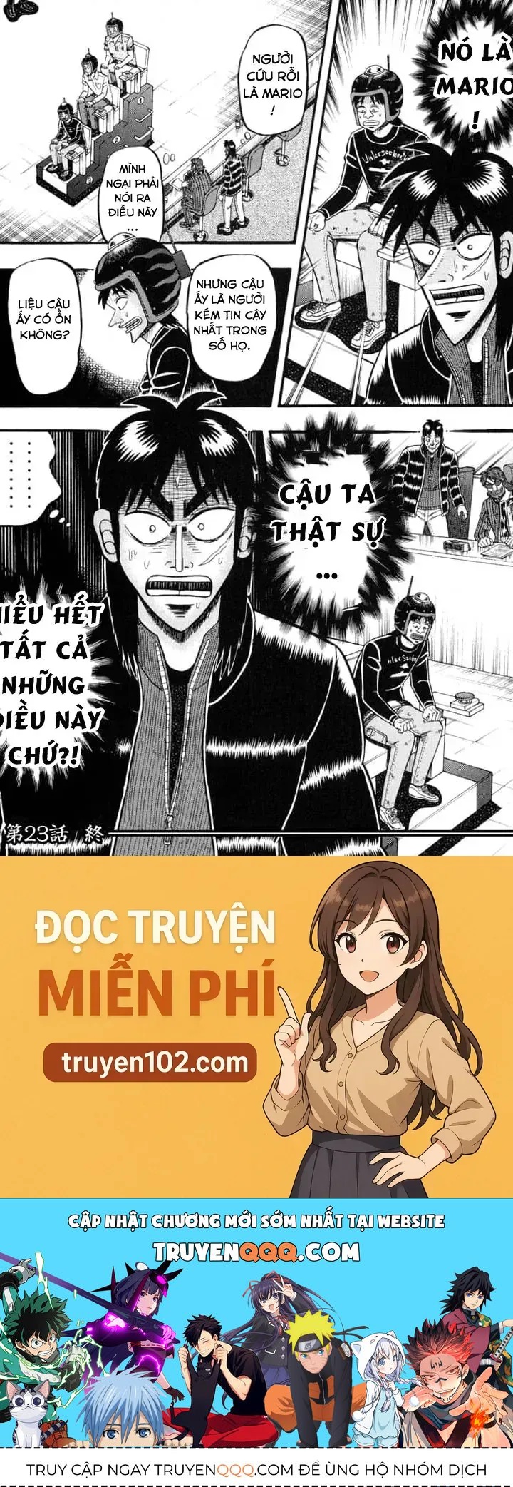 Tobaku Datenroku Kaiji: Kazuya-Hen Chương 23 - Trang 21