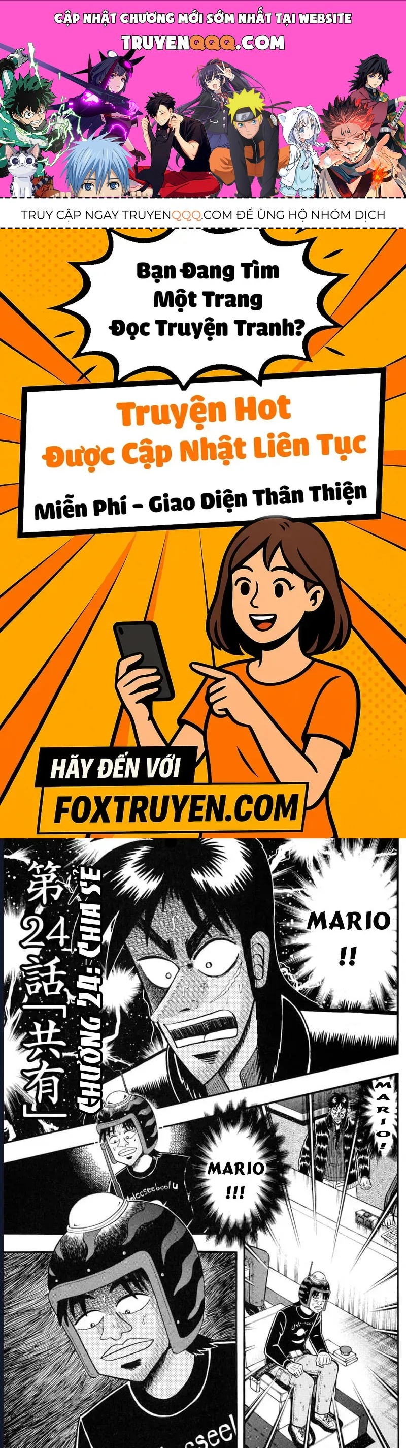 Tobaku Datenroku Kaiji: Kazuya-Hen Chương 24 - Trang 1