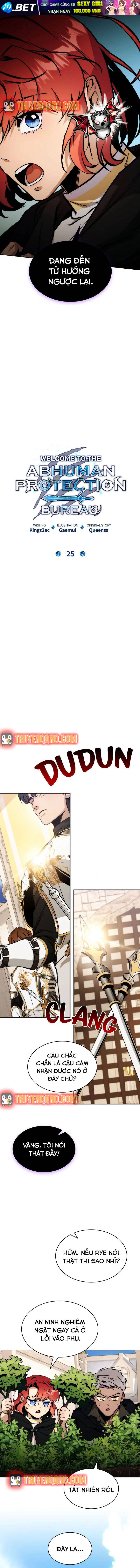 Cục Quản Lí Bảo Vệ Dị Chủng Chap 25 - Next Chap 26