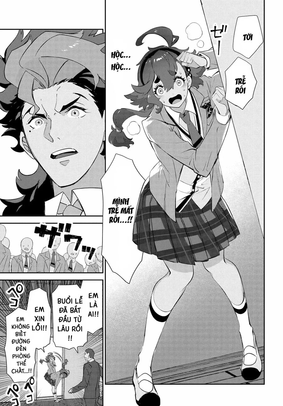 Chiến Sĩ Cơ Động Gundam: Pháp Sư Đến Từ Sao Thủy - Thời Khắc Thanh Xuân Chap 1 - Next Chap 2