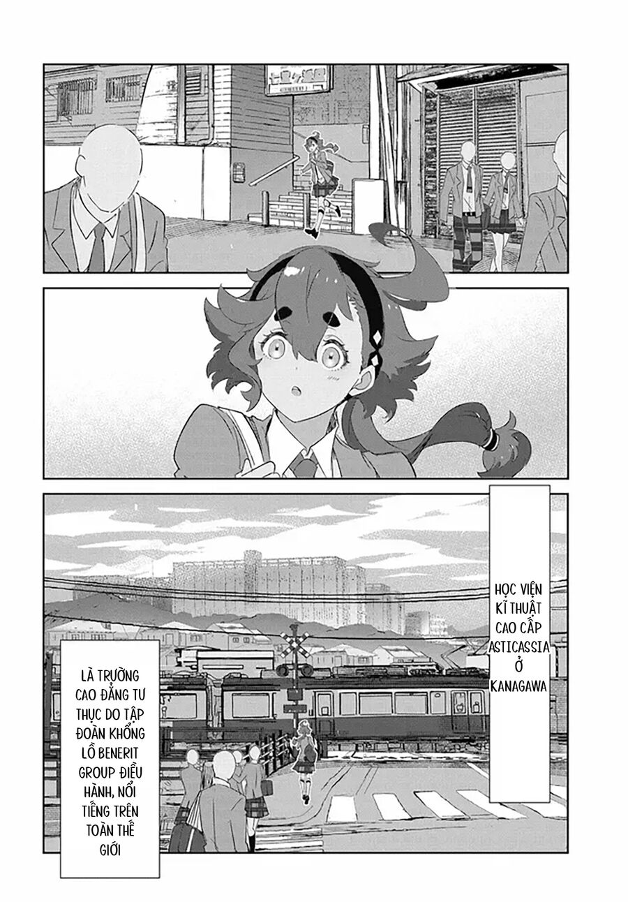 Chiến Sĩ Cơ Động Gundam: Pháp Sư Đến Từ Sao Thủy - Thời Khắc Thanh Xuân Chap 2 - Next Chap 3