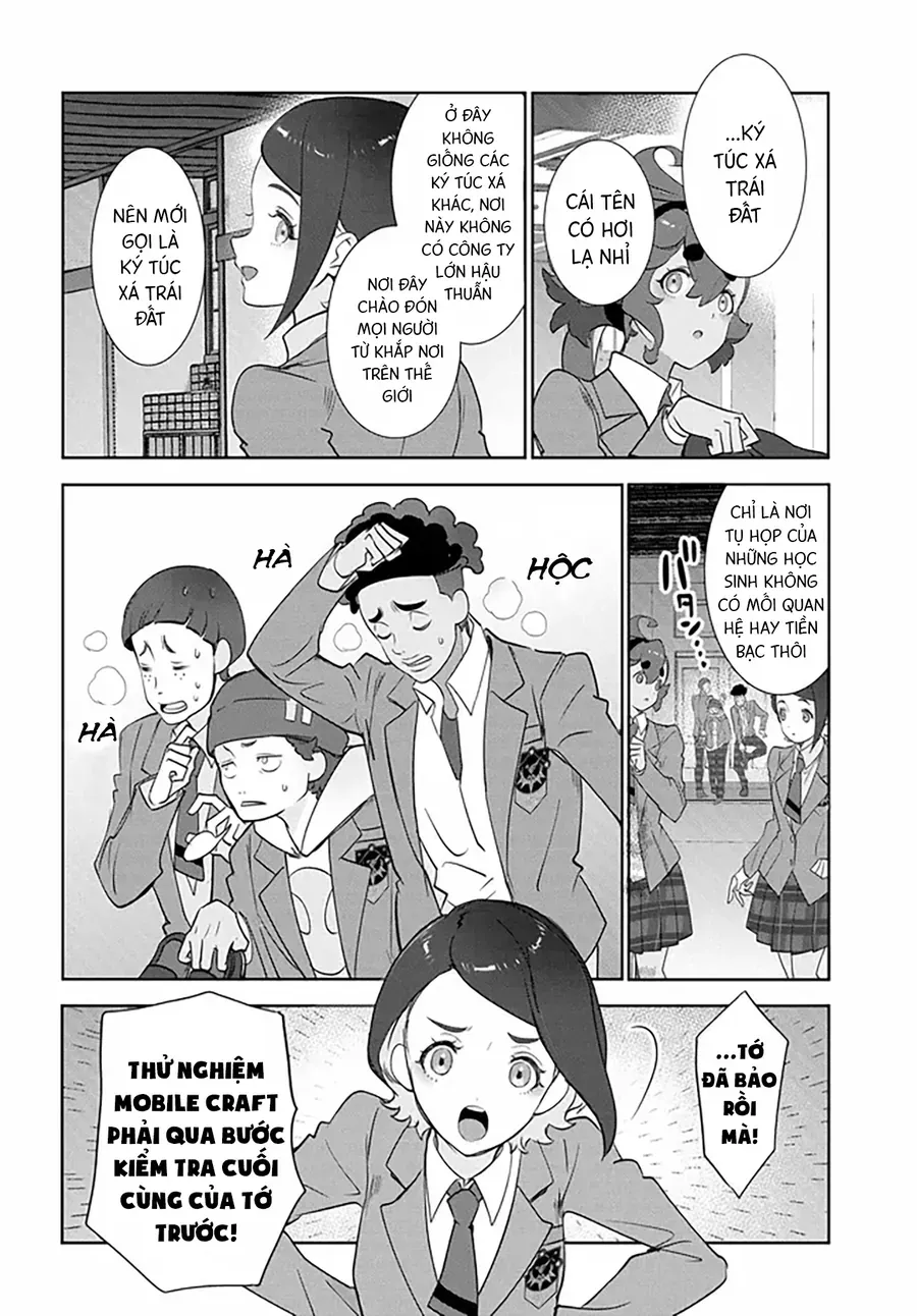 Chiến Sĩ Cơ Động Gundam: Pháp Sư Đến Từ Sao Thủy - Thời Khắc Thanh Xuân Chap 3.1 - Next Chap 4.1