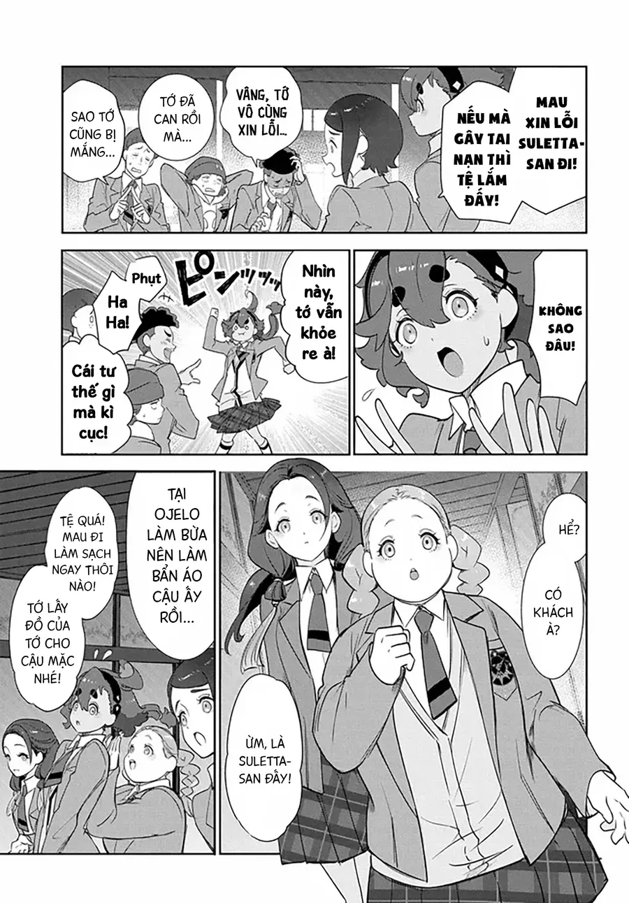 Chiến Sĩ Cơ Động Gundam: Pháp Sư Đến Từ Sao Thủy - Thời Khắc Thanh Xuân Chap 3.1 - Next Chap 4.1