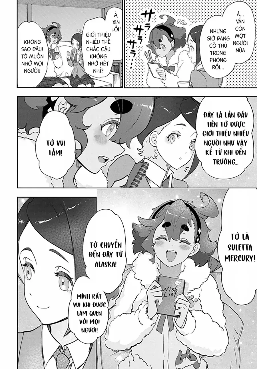 Chiến Sĩ Cơ Động Gundam: Pháp Sư Đến Từ Sao Thủy - Thời Khắc Thanh Xuân Chap 3.1 - Next Chap 4.1