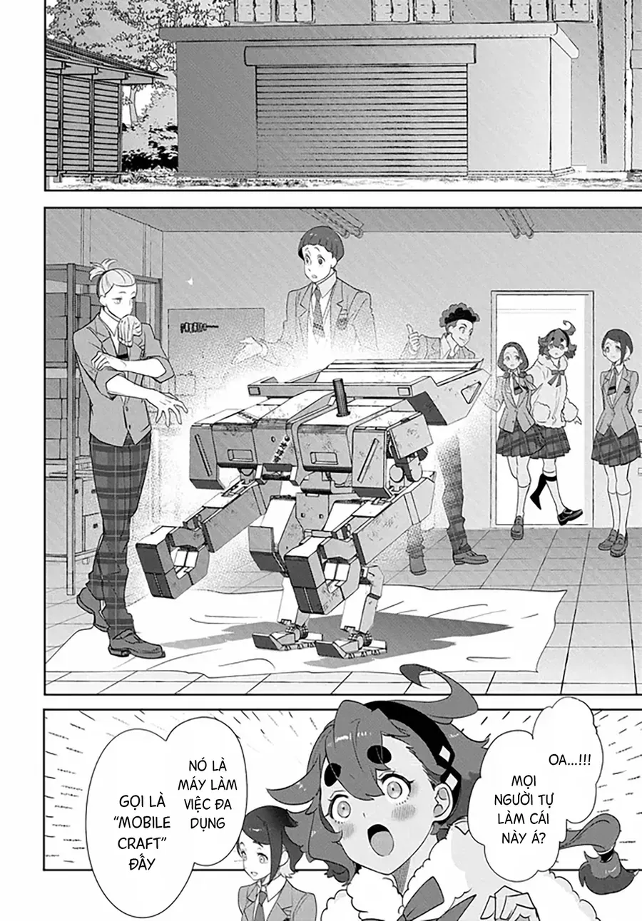 Chiến Sĩ Cơ Động Gundam: Pháp Sư Đến Từ Sao Thủy - Thời Khắc Thanh Xuân Chap 3.1 - Next Chap 4.1