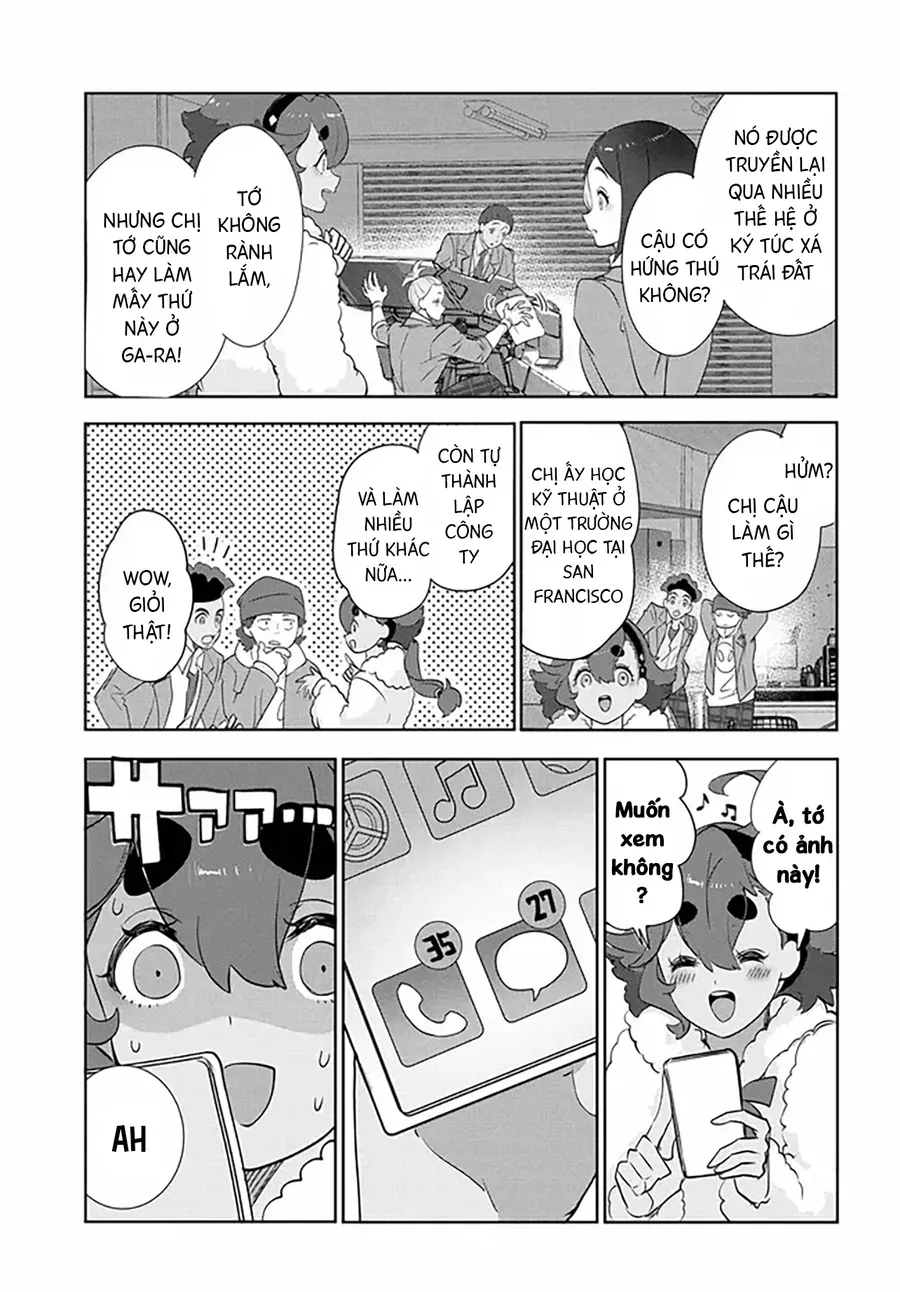 Chiến Sĩ Cơ Động Gundam: Pháp Sư Đến Từ Sao Thủy - Thời Khắc Thanh Xuân Chap 3.1 - Next Chap 4.1